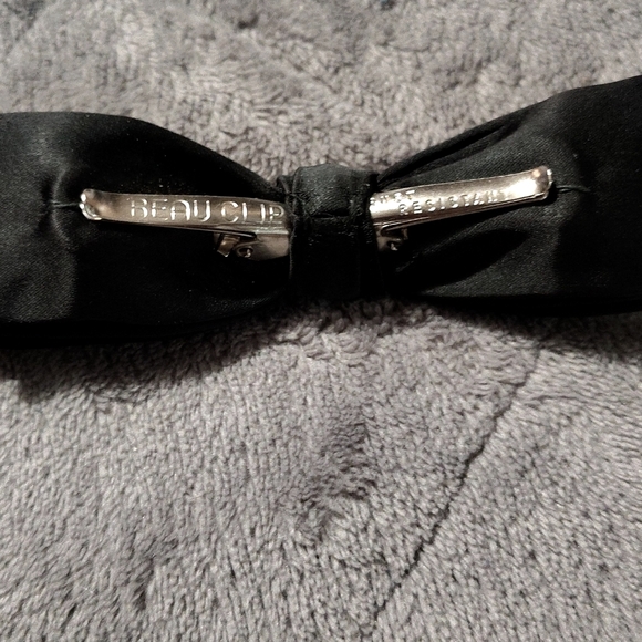 ORIGINAL 1950’S 1960’s CLIP-ON Bow Tie - Picture 2 of 3